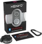 Xenvo Shutterbug - Camera Shutter Remote Control - Bluetooth Wireless Selfie Button Clicker - Compatible with iPhone, iPad, Android, Samsung, and Google Pixel Cell Phones, Smartphones and Tablets