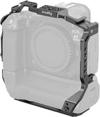 SmallRig R5 Mark II with Battery Grip BG-R20 Camera Cage for Canon, Three-Point Locking Full-Cage with Cold Shoe Mount, Quick Release Plate for Arca for Stabilizer and Tripod Shooting - 5623
