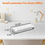 VidaTeco Laminator Machine 9-inch Thermal Laminator with Laminating Sheets 20 pcs,Laminating Machine with 2-Min Faster Preheat,Small Personal Lamination with Patented Roller for Teacher,Home