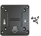 GinTai for Intel NUC Vesa Adapter Mount Bracket to Attach NUC Mini PC Computer to The Back of a Monitor Mounting Plate Not Skull or Hades(With 8pcs Screws) Intel NUC 4 5 6 7 8 10 11 13 General purpose