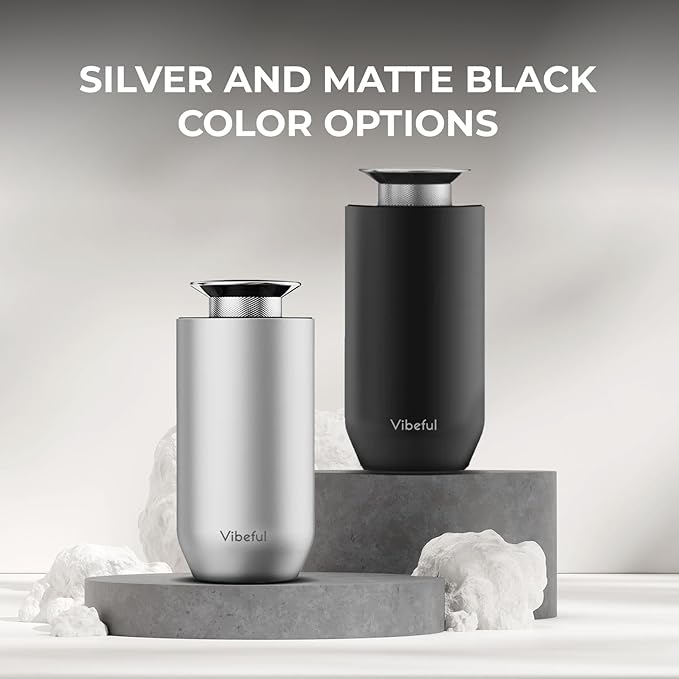 Go Waterless Fragrance Oil Diffuser, Portable Cold Air Scent Machine for Home Office & Car, Cordless Rechargeable Aviation Aluminum Aromatherapy Diffuser with 3 Intensity Levels (Black)