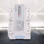 MOUMOUTEN 220 380V 20 80A Digital Electric Power Meter, 3 Phase KWh Meter, Energy Consumption Monitor, DIN Rail Installation, for Industrial and Commercial Use