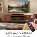 2 Pack BN59-01315A Samsung TV Remote Control Replacement for Smart TV - Easy Setup, Durable Design, Universal IR Remote, Streaming Shortcuts - Works with Samsung Smart TV, LCD, LED, HDTV, 3D Models