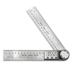 Digital Angle Finder, 2 in 1 Digital Angle Gauge 7 inch/200mm Stainless steel tool kit for Carpenter/Woodworking/DIY Tools