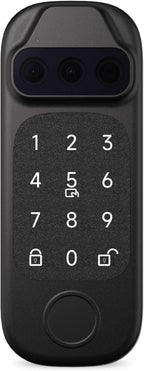 Sesame Face Pro, Smart Lock, SmartLock, Biometric Face & Palm Recognition, Passcord, Fingerprint, NFC Card, Bluetooth Keyless Entry Door Lock for Front Door, Home, Airbnb, Vacation Rental