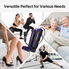Heyelax Leg Compression Massager for Circulation and Pain Relief FSA, Recovery Boots Sleeve for Fast Therapy, Full Leg Massager as Ideal Gifts for Women Men(Large)