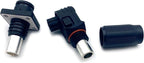 1 Set Battery Energy Storage Connector, 400A High Current Connectors Quick Plug Terminal Black Right Angle Plug and Socket IP67 Waterproof Power Adapter Crimping 150mm² Wiring (1500V)