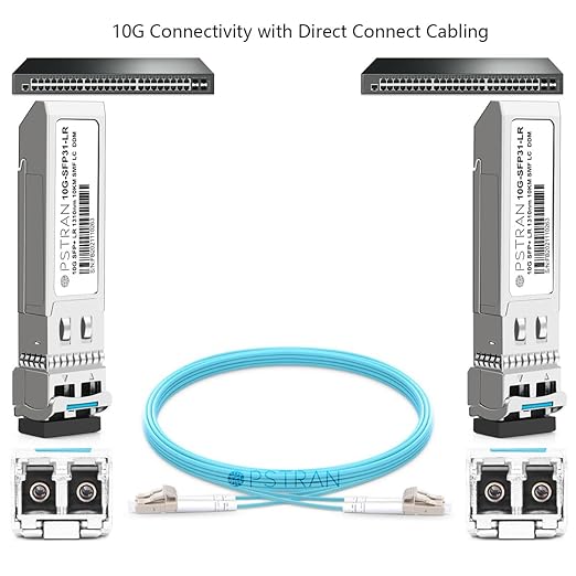 OPSTRAN 10GBASE-LRM SFP+ Optical Transceiver Module Compatible with D-Link DEM-435XT DEM-435XT-DD 1310nm 220m DDM Duplex LC MMF