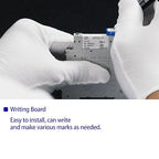 40Pcs Socket Maker, Small White Labels for Relay Socket Base 41F-1Z-C2 6Amp can Write Any Word or Make Some Product Marking