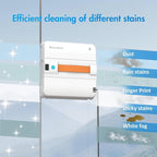 Mamibot W120-DP Robot Window Cleaner for High-Rise Glass - 3200Pa Strong Suction, Multiple Cleaning Modes,4 Water Spray Nozzles,Edge Detection Technology,App&Remote Control(Blue)
