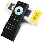 XXK RC02RFB RF Remoter, 4-Zone 2.4G Handheld RF Remote Control Compatible with CCT LED Controller, 99ft Wireless Control 4 Channel Group Control for Home CCT LED Strip Lights