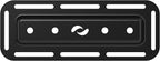 HumanCentric Universal Small Mounting Bracket Compatible with Small Devices, Modems, Power Blocks, Mount on The Wall or Under Your Desk, Vertically or Horizontally