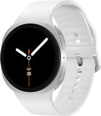 Samsung Galaxy Watch 8 (2025) 44mm LTE Smartwatch, Cushion Design, Fitness Tracker, Sleep Coaching, Running Coach, Energy Score, Heart Rate Tracking, Silver [US Version, 2 Yr Warranty]