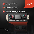 A-Premium Automatic Climate Control Module A/C & Heater Control Panel - Compatible with Hummer H2 2003 2004 2005 2006 2007 - with Rear Window Defogger, Replaces# 10399657 15105969
