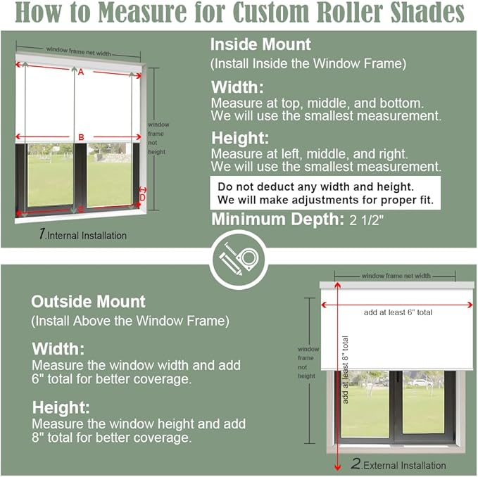 ZSHINE Motorized Blackout Window Blinds Customize Width Remote Control Rechargeable Motor Roller Shades for Windows, Home, Office, Hotel, Club, Restaurant(82026C)…