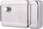 AMOCAM Electric Electronic Door Lock for Video Intercom Door Phone Vidoe doorbell DC 12V Stainless Steel E-Lock Support Wooden Glass Metal Fireproof Door