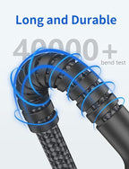 PRAKIE USB C Cable Fast Charging, 2Pack 1FT USB A to USB C Charge Cable, Short USB Type C Charging Cord Compatible with iPhone 17/16/15/Samsung Galaxy S20 S10/Google/Plus Note 10 9 8