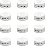 RediTech Go™ 12-Pack Recordable Voice Modules – MP3 Upload from a Windows Computer, 4-Minute Playback, USB-Rechargeable Sound Box for Stuffed Animals, Plush Toys, DIY Crafts & Keepsake Gifts (white)