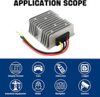 18V to 12V Step Down Converter 18V/24V/36V to 12V 15A 180W DC Buck Converter for Power Wheels RC Toys & Golf Cart VoltageRegulator with Overheat/Short-Circuit Protection