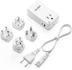 220V to 110V Converter for European Travel, VINTAR 200W Mini Universal Travel Adapter Voltage Converter US to Europe, International Step Down Power Converter Adapter Combo for EU UK AUS India