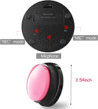 Voice Recording Button, Dog Buttons for Communication Pet Training Buzzer, 30 Second Record & Playback, Funny Gift for Study Office Home 4 Packs