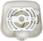 Lithonia Lighting ERE SGL M24 Single Head Emergency Light, White