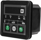 Fafeicy IP54 ATS220 AC30‑300V Mains Genset Power Controller Automatic Switch Module with LED Display, Voltage Frequency Simulation Control