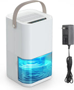 Litever Dehumidifier Highly Efficient for Home. Compact Quiet Portable with Auto Shut OFF. 57OZ Water Tank. Delay-Off Timer and Ambient Light. Good for Small Bedroom Bathroom Basement RV Camper Closet