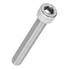 Kozelo 2pcs Socket Head Cap Screws - [M10-1.5 x 70mm] 304 Stainless Steel Allen Socket Drive for Electrical Motor 3D Printing Fan Engine Replacement Use, Silver