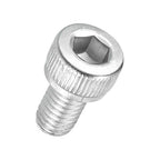 Kozelo 40pcs Socket Head Cap Screws - [M5-0.8 x 8mm] 304 Stainless Steel Allen Socket Drive for Electrical Motor 3D Printing Fan Engine Replacement Use, Silver