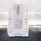 3 Phase Energy Meter Electric Power Meter, 220/380V 20-80A Kilowatt Hour KWH Meter Energy Consumption DIN Track Installation