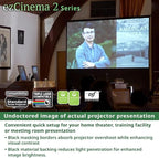 Elite Screens ezCinema 2, 95-inch 16:9 Manual Floor Pull Up Scissor Backed Projector Screen, Portable Home Office Classroom Front Projection w/ Carrying Bag, US Based Company 2-YEAR WARRANTY, F95XWH2