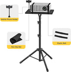 Facilife Projector Stand Tripod - Laptop Tripod Projector Stand Adjustable Height 22 to 47 Inch, Projector Tripod Stand, Tripod for Porjector, Projector Stand for Outdoor Movies