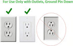 Sleek Socket Original & Patented Flat Ultra-Thin Outlet Concealer with Extension Cord Kit, Multi Outlets Power Strip, Ideal for Home Improvement, Hide Bulky and Messy Cords, 3ft