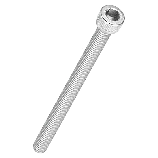 Kozelo 20pcs Socket Head Cap Screws - [M6-1 x 75mm] 304 Stainless Steel Allen Socket Drive for Electrical Motor 3D Printing Fan Engine Replacement Use, Silver