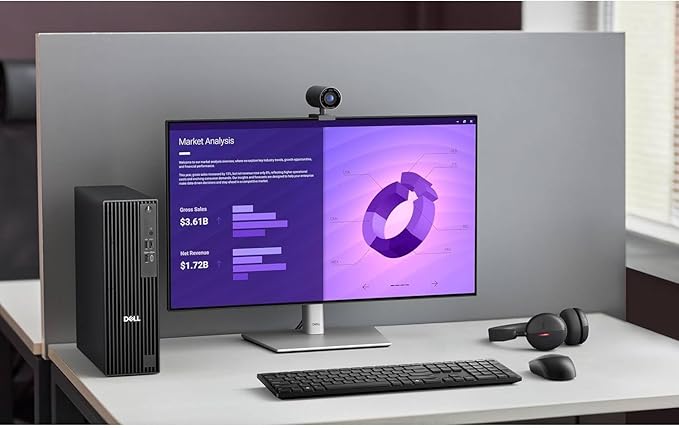 Dell Pro Slim QCS1250 Business Desktop, New OptiPlex Version, Ultra-Quiet Design, Dual 4K Monitor Support, USB-C, Windows 11 (Intel i7-14700, 64GB RAM | 2TB SSD)