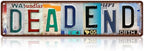 Vintage Dead End Wall Decor Street Signs Home Bar Coffee Metal Tin Signs 16 x 4 Inches