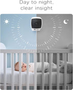 blurams 5GHz Cameras for Home Security, 2K Security Camera Indoor, Pet Camera with Phone App, Indoor Camera w/AI Motion Detection, 2-Way Audio, Compatible with Alexa&Google Home, WiFi 6