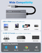 USB c to ethernet Adapter,ethernet to USB C,usbc to CAT6,Gigabit to c Port for Laptop,usbc to RJ45,USB-c to Network with 1000mbps
