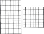 Only Hangers Heavy Duty 2' x 5.5' Gridwall Art Display Panel with EZ Slide-On Grid Legs - No Hardware or Tools Required - No Screws, Nuts, or Washers. (Set of 3)