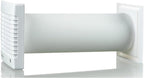 VENTS-US GK 125 MA - Easy to Install 5" Through The Wall Exhaust Fan with 102 CFM - Built to Remove Unpleasant Odors, Fumes, Moisture, and Airborne Pollutants