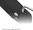 Pixio PS2S Titan Black Ultrawide Mega Heavy-Duty Premium Single Monitor Arm Stand fits up to 57 inch Monitors Holds up to 59.4lbs VESA Compatible Integrated Cable Management