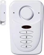 Sabre Elite Wireless Door Alarm with Exit/Entry Delay Mode, Home Mode & Keypad, Deters Intruders w/ 120dB Alarm Heard Up to 1,500 ft, Versatile Settings, Works on Both Left & Right Side Opening Doors