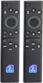 (Pack of 2) BN59-01385A Voice Universal Remote Control Replacement， for Samsung Smart TV Remote Control. 2018-2024 for Smasung Smart TV The Frame Crystal UHD Neo QLED 4K 8K