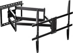 Mount-It! Long Arm Full Motion TV Wall Mount, Extra Long 42.5-Inch Extension, Heavy-Duty Dual Arm Articulating Mount for 43–100 Inch TVs, Swivel Tilt Corner Compatible, Max VESA 800x600, 132 lbs