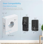 Lockly Secure Pro (2025 Latest Version), Smart Lock with Built-in Wi-Fi, New-Gen Fingerprint Door Lock, Keyless Entry Deadbolt, PIN Genie Keypad, Auto Lock, App Remote Control, Easy Installation