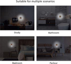 Pigsaly Led Night Light Colorful Australian Shepherds Dog Night Light Plug in Wall Lamp Smart Dusk to Dawn Sensor Nightlight Led Lamp Energy Saving Lights Gift for Kids Room Bedroom Bathroom Hallway