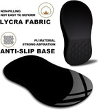 KUOSGM Mouse Pad Wrist Support, Ergonomic Mouse Pad with Massage Dot, Comfortable Computer Mouse Pad for Laptop, Wrist Rest Pain Relief Mousepad with Non-Slip PU Base for Office & Home, 12 x 8 in