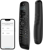 SofaBaton U2 Universal Remote with Backlit Button and Upgraded Scroll Wheel, All in One Universal Remote Control with App Control, Custom Macros for Smart TVs,Sound Bar, DVD/Blu-ray Players and More