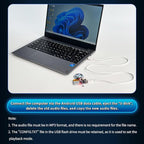 Voice Module,MP3 Music Sound Chips, 16MB Sound Module for Crafts, Christmas, New Year Greeting Cards, Box with Speaker Lithium Battery Powered and USB Cable. (JR-JX7004-Magnet-2P)